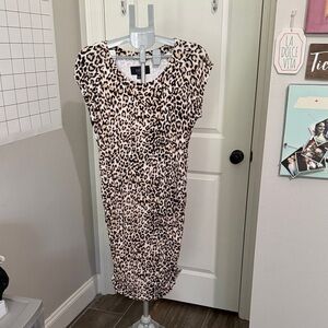 Dash by Kardashian Animal Print Midi Dress